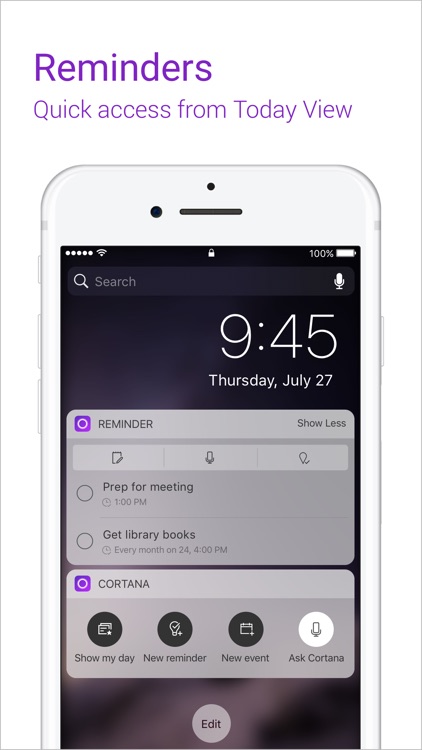 Cortana - Personal digital assistant