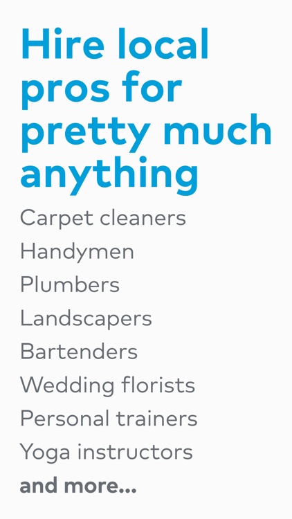 Thumbtack: Find Local Pros