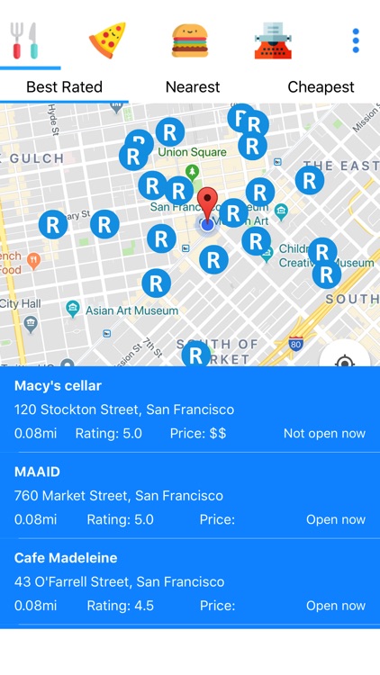 Kwiz: Restaurants Near Me screenshot-0