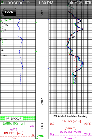 Well Logs screenshot 4