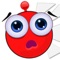 Ball shaped red alien needs your help
