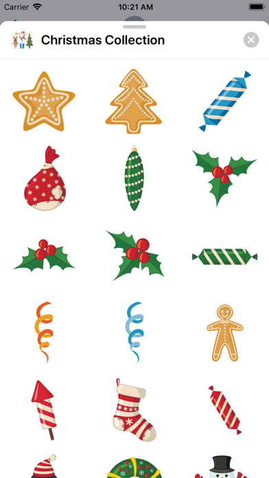 Christmas Theme Sticker Pack screenshot 2