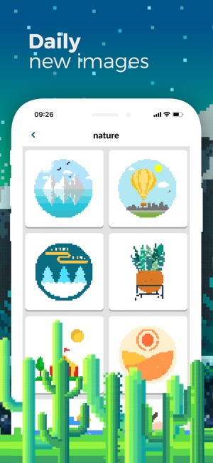 Nature Pixel Art Coloring Book(圖2)-速報App