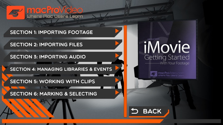 Footage Course For iMovie