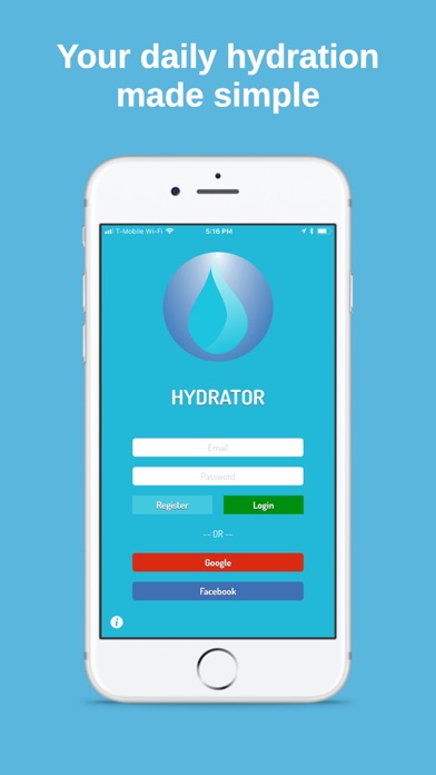 How to cancel & delete Hydrator - Daily Hydration from iphone & ipad 1