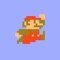 Pegatinas pixeladas de Mario