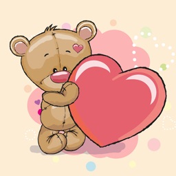 Teddy Bear for Kids Stickers