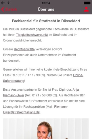 Fachkanzlei für Strafrecht screenshot 3