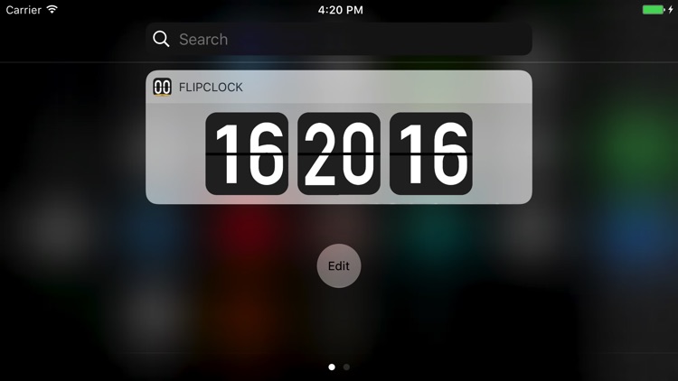 Flip Clock Pro - digital clock screenshot-3