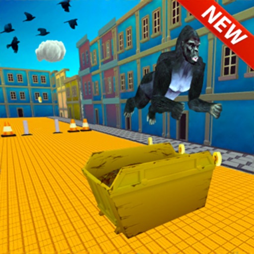 Gorilla Runner 3D icon