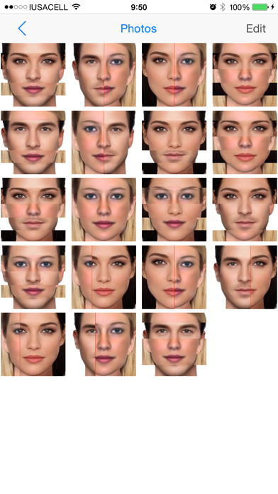 Face comparison slider Screenshot 5