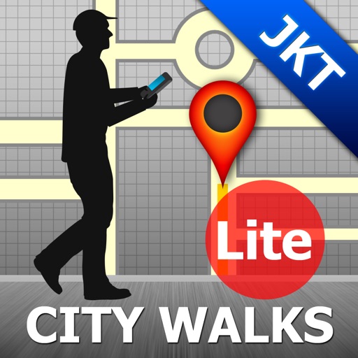 Jakarta Map and Walks