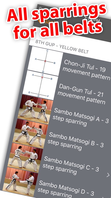 Taekwon-do ITF Patterns screenshot1