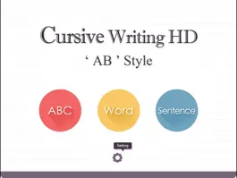 Game screenshot Cursive Writing HD AB Style mod apk