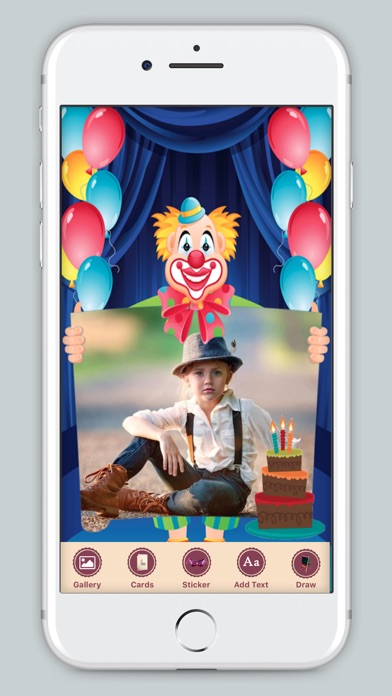 B'day Celebration Card Photo Frame screenshot 2