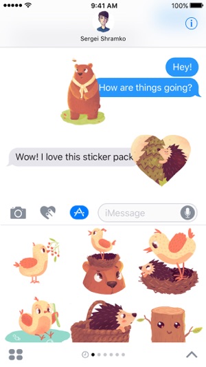 In The Woods - Animated Stickers(圖4)-速報App