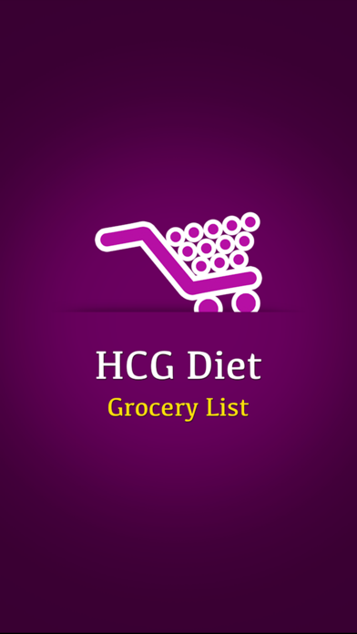 HCG Diet Shopping grocery Listのおすすめ画像1