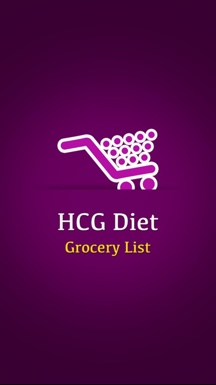 HCG Diet Shopping grocery List