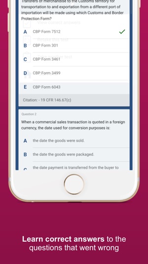 Customs Broker Exams Lite(圖5)-速報App