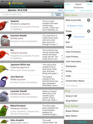 Screenshot 4 iBird Hawaii & Palau Guide iphone