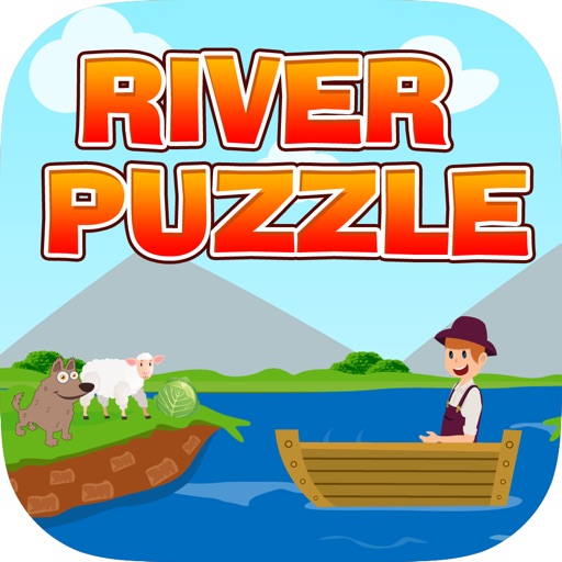 River Crossing Puzzle Icon