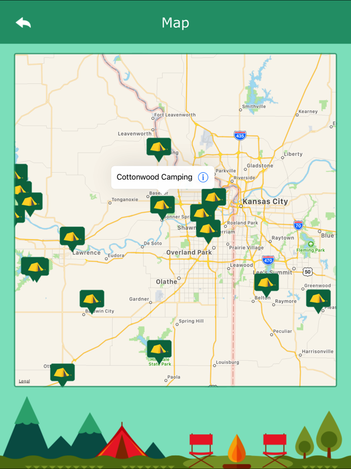 Kansas RV Campgrounds