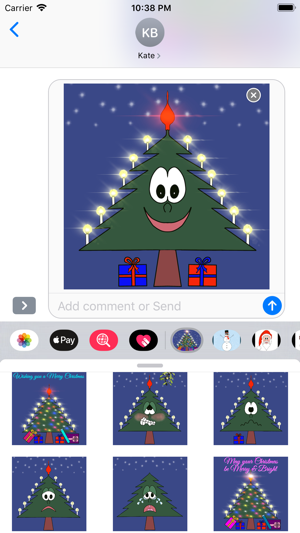 Christmas Tree Emotion sticker(圖3)-速報App