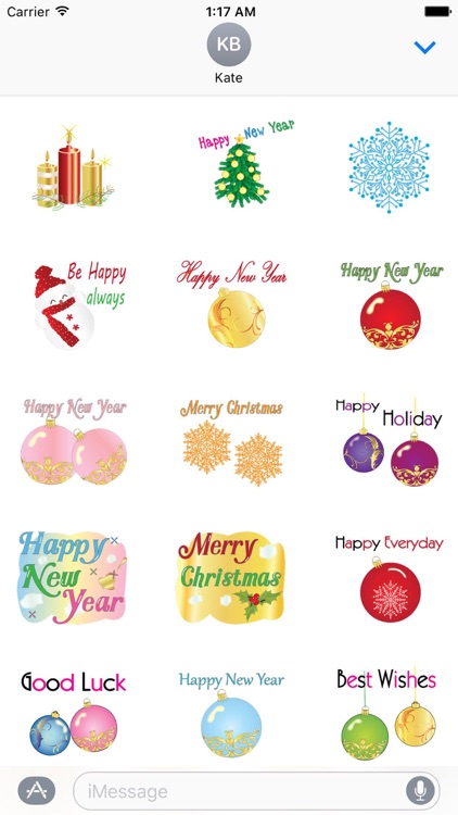 Animated Colorful Snowflakes