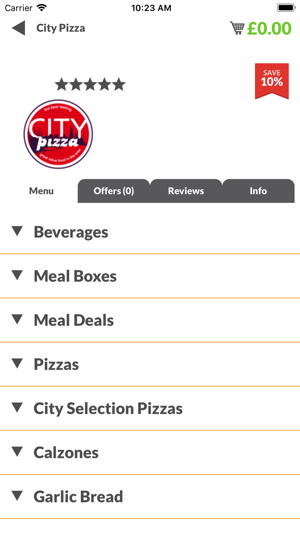 City Pizza Leeds(圖2)-速報App