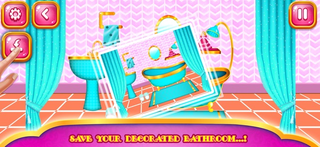 Princess Bathroom Decor(圖2)-速報App