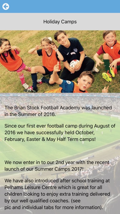Brian Stock Football Academy screenshot 3
