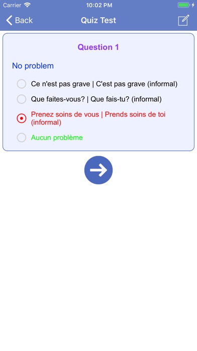 Learn French Phrases Words screenshot 3