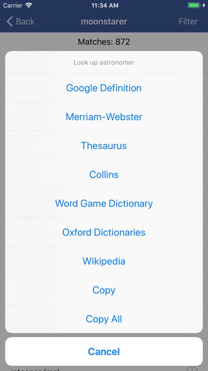 Anagram Solver - Crosswords