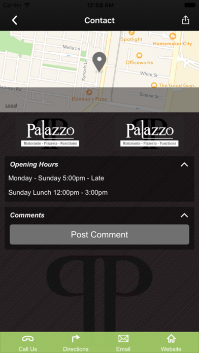 How to cancel & delete Palazzo Restaurant from iphone & ipad 2