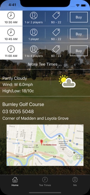 Burnley Golf Tee Times(圖2)-速報App