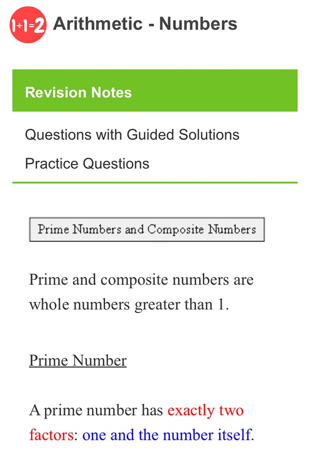 Math Exam Revision Kit screenshot 3