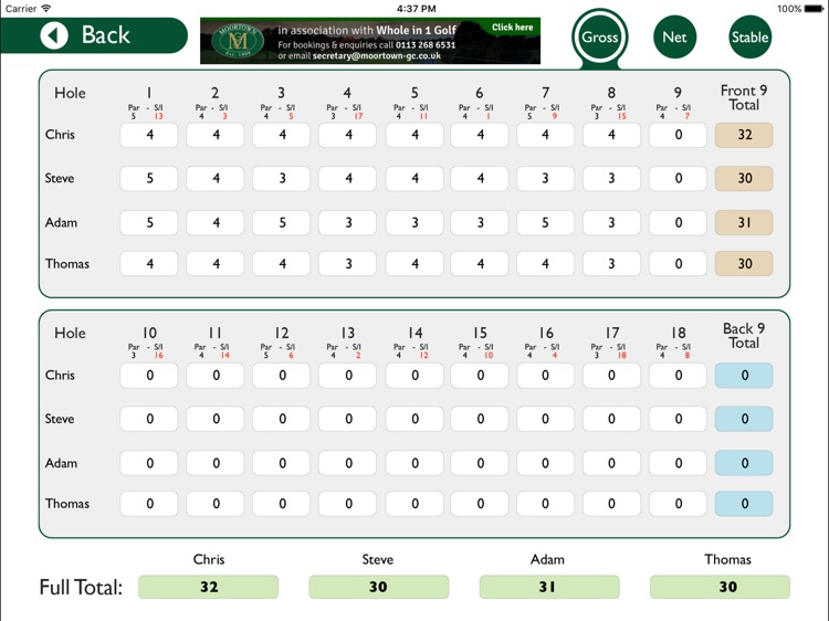 Moortown Golf Club - Buggy screenshot-4