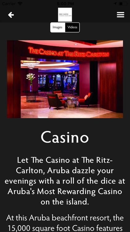 The Casino at The Ritz-Carlton