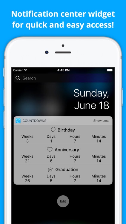 Countdown Widget: Track Events screenshot-3