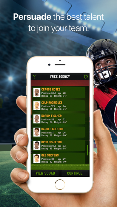 Draft Day Fantasy Football Screenshot on iOS