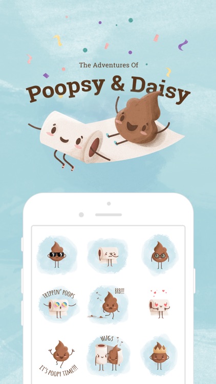 Poopsy Daisy - Poo stickers