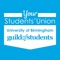 The official mobile app of the University of Birmingham Guild of Students, your students' union