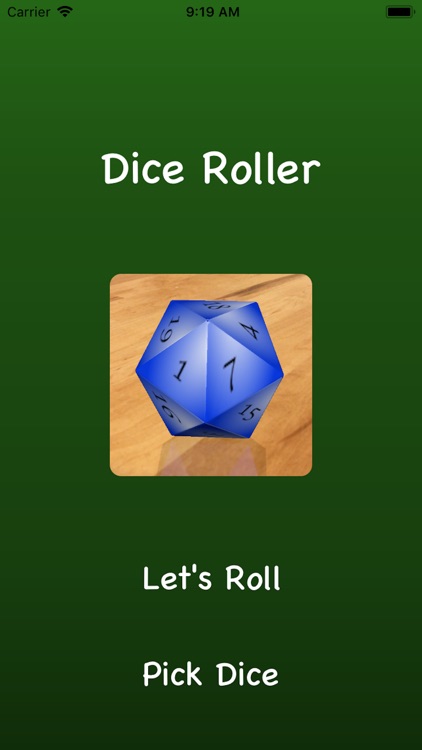 Dice Roller AR