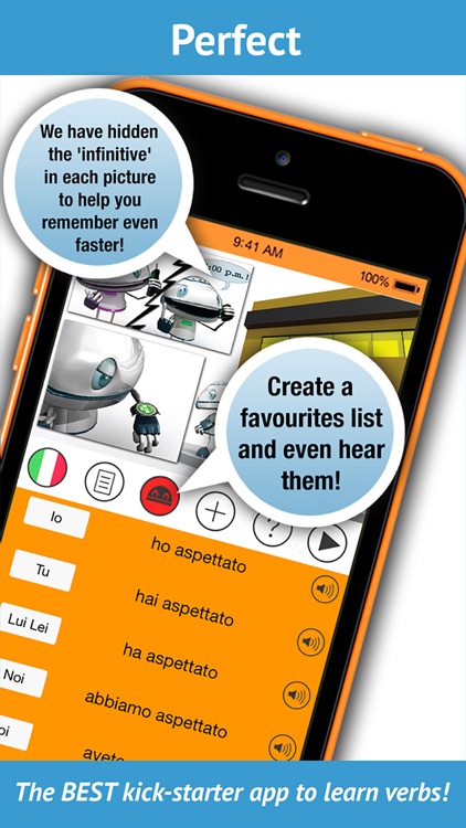 Italian Verbs Pro - LearnBots screenshot-4