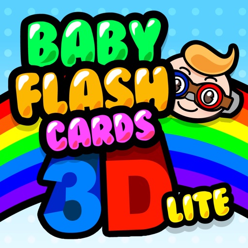 Baby Flash Cards 3D Lite iOS App