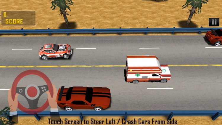 1 Touch Traffic Car Racing screenshot-3