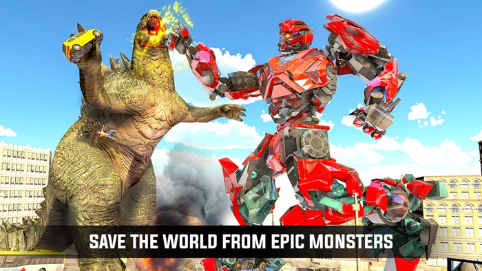 Mega Robot War - Robot Car 3D