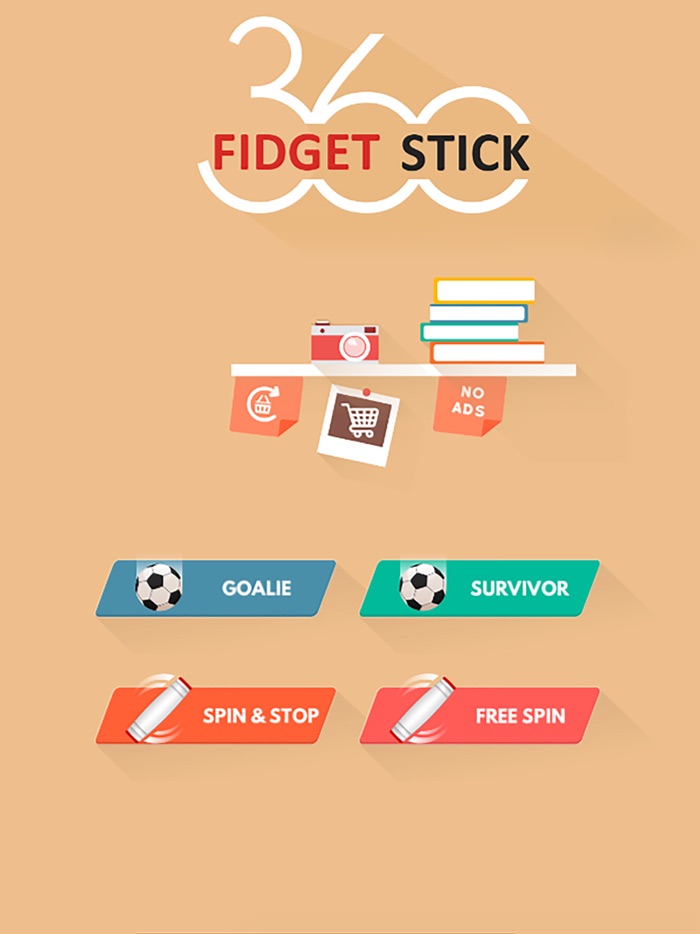 Fidget Stick Hand Spinner Simulator Toy