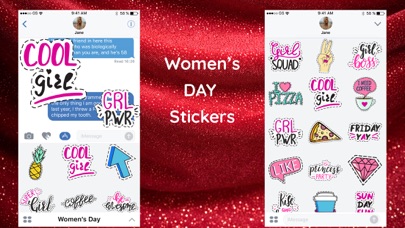 Happy Women's Day Sticker Pack screenshot 2