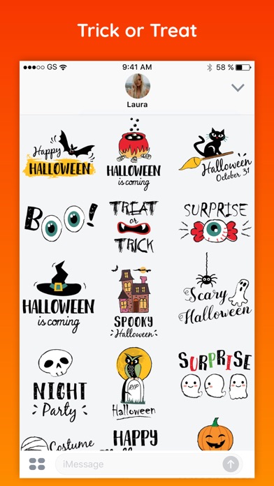 Emoji Halloween Party Stickers screenshot 4